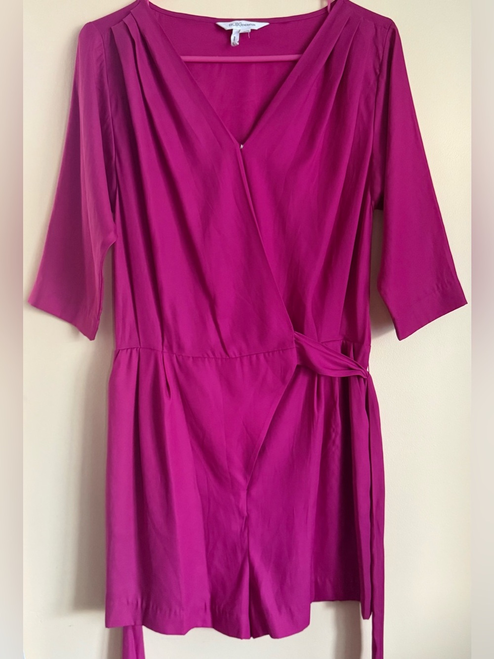 BCBGeneration Magenta Romper
Size 8 or Small